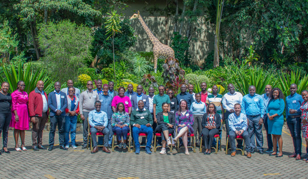 A CCG workshop co-convened with the Council of Governors, held in Sagana, which brought together representatives from over 20 Kenyan counties