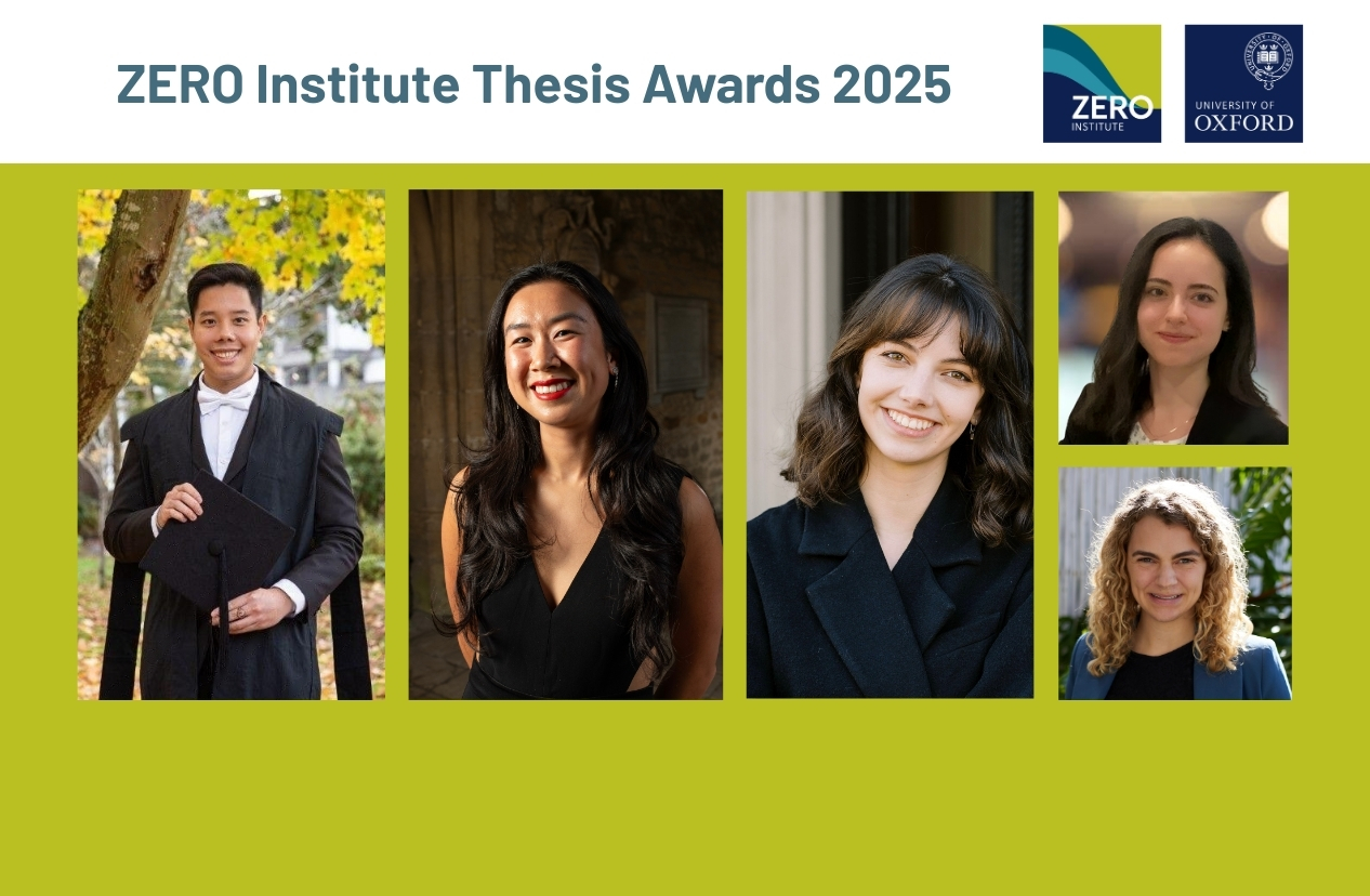 ZERO Institute’s 2025 Thesis Award winners 