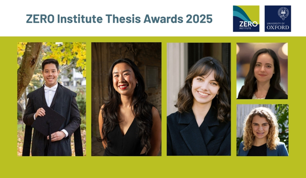 ZERO Institute’s 2025 Thesis Award winners 