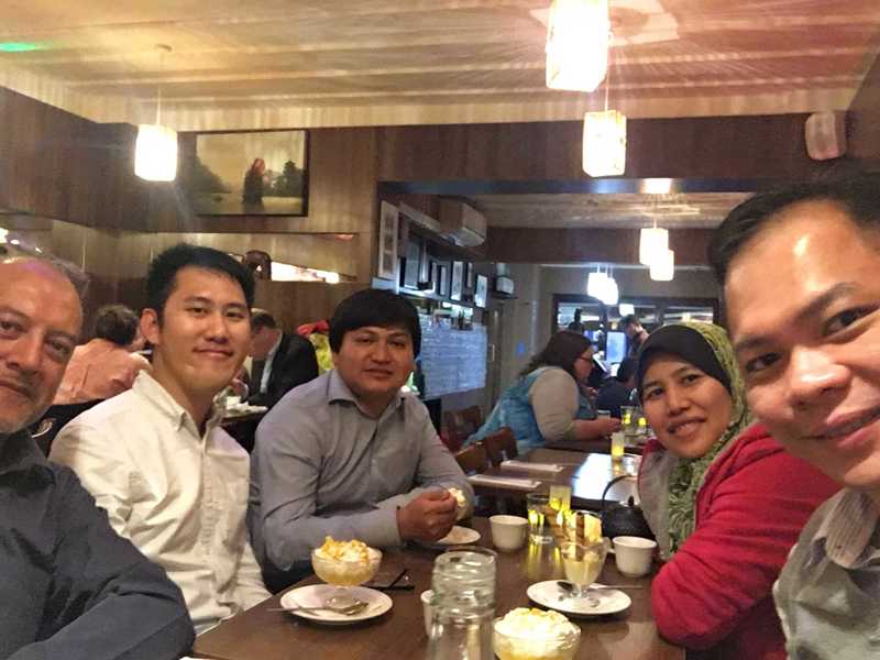 Social activity during NERC Expert Meeting 2018