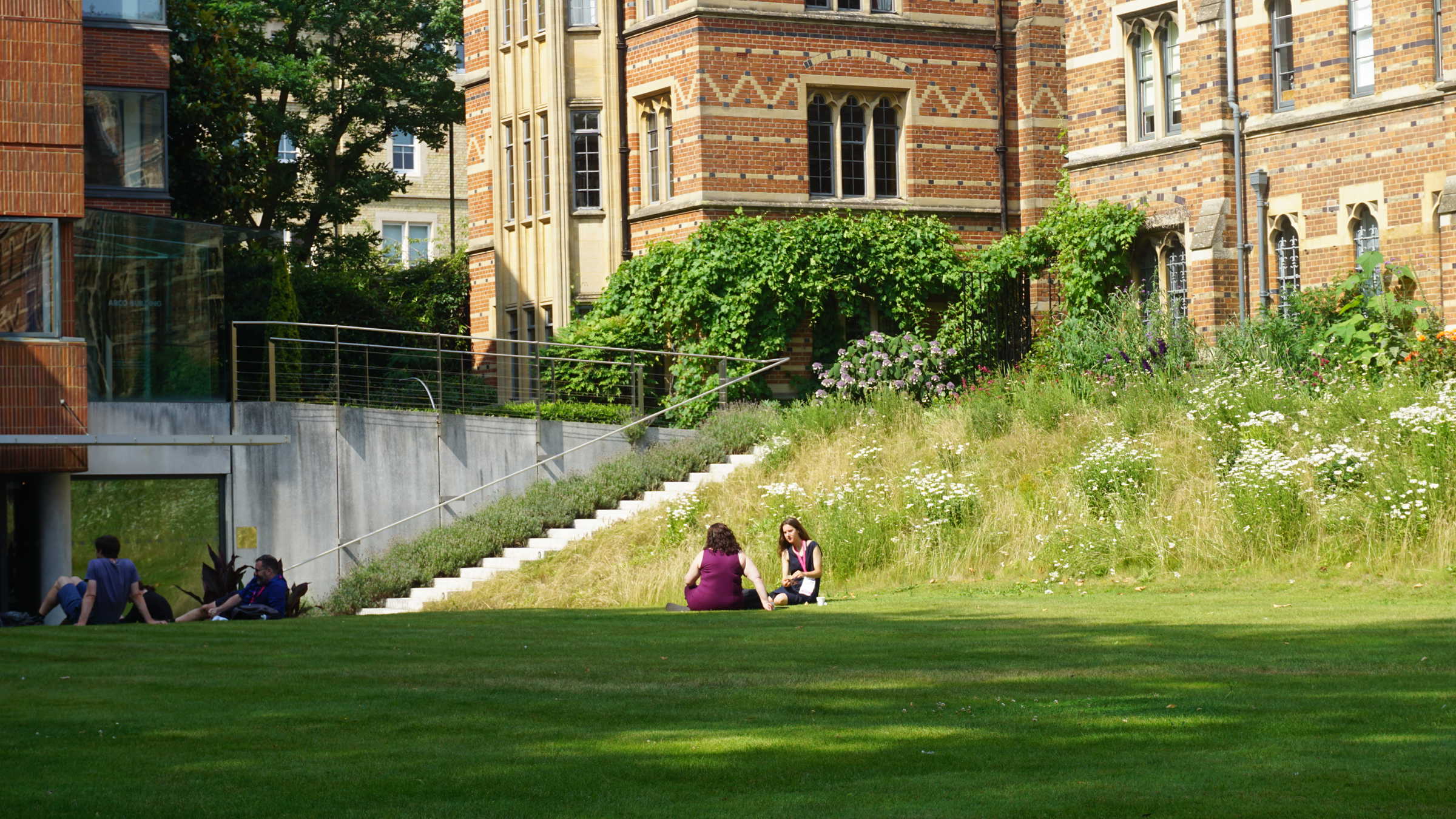 Refreshment Break during the Digital Humanities Summer School at Keble College