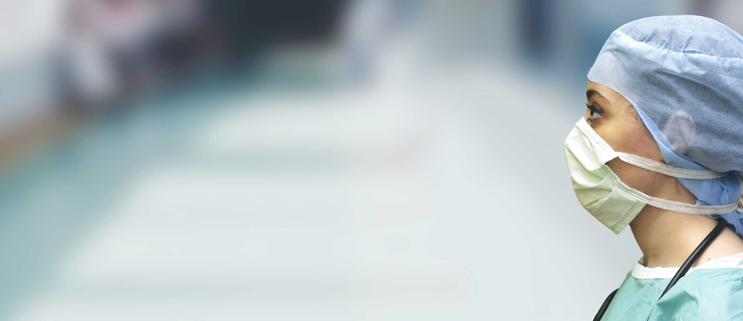 Doctor Wearing mask and gown