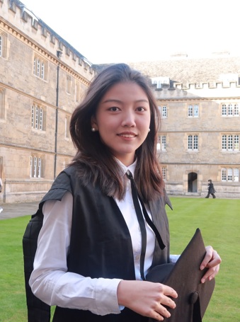 Olivia Zheng, first year undergraduate