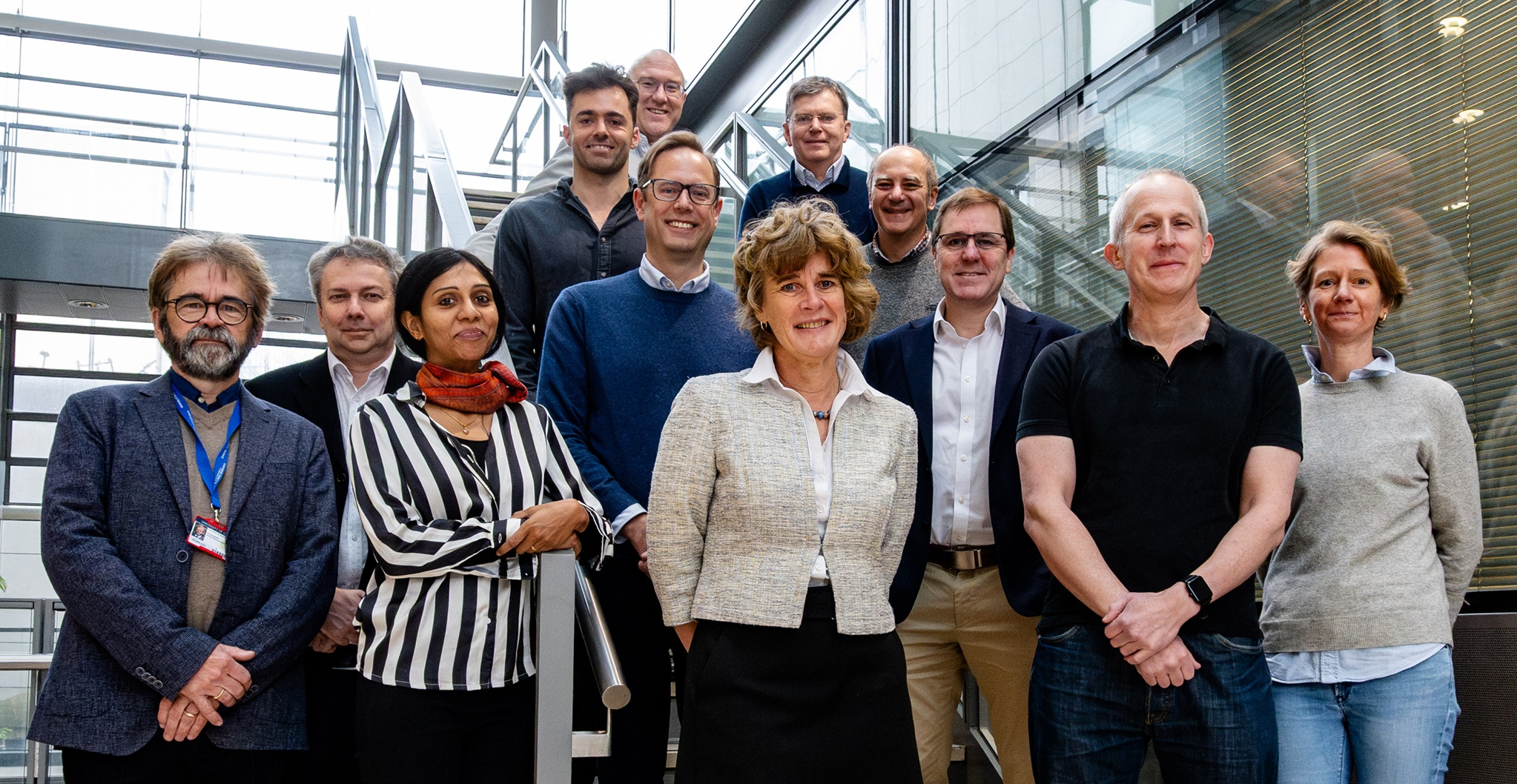 The Oxford team: Mark Hankins, Kevin Henbest, Madhavi Krishnan, Harrison Steel, Andrew Baldwin, Justin Benesch, Christiane Timmel, Chris Schofield, Achillefs Kapanidis, Stuart Mackenzie, Stuart Peirson, Sabine Huth-Rauschenbach.