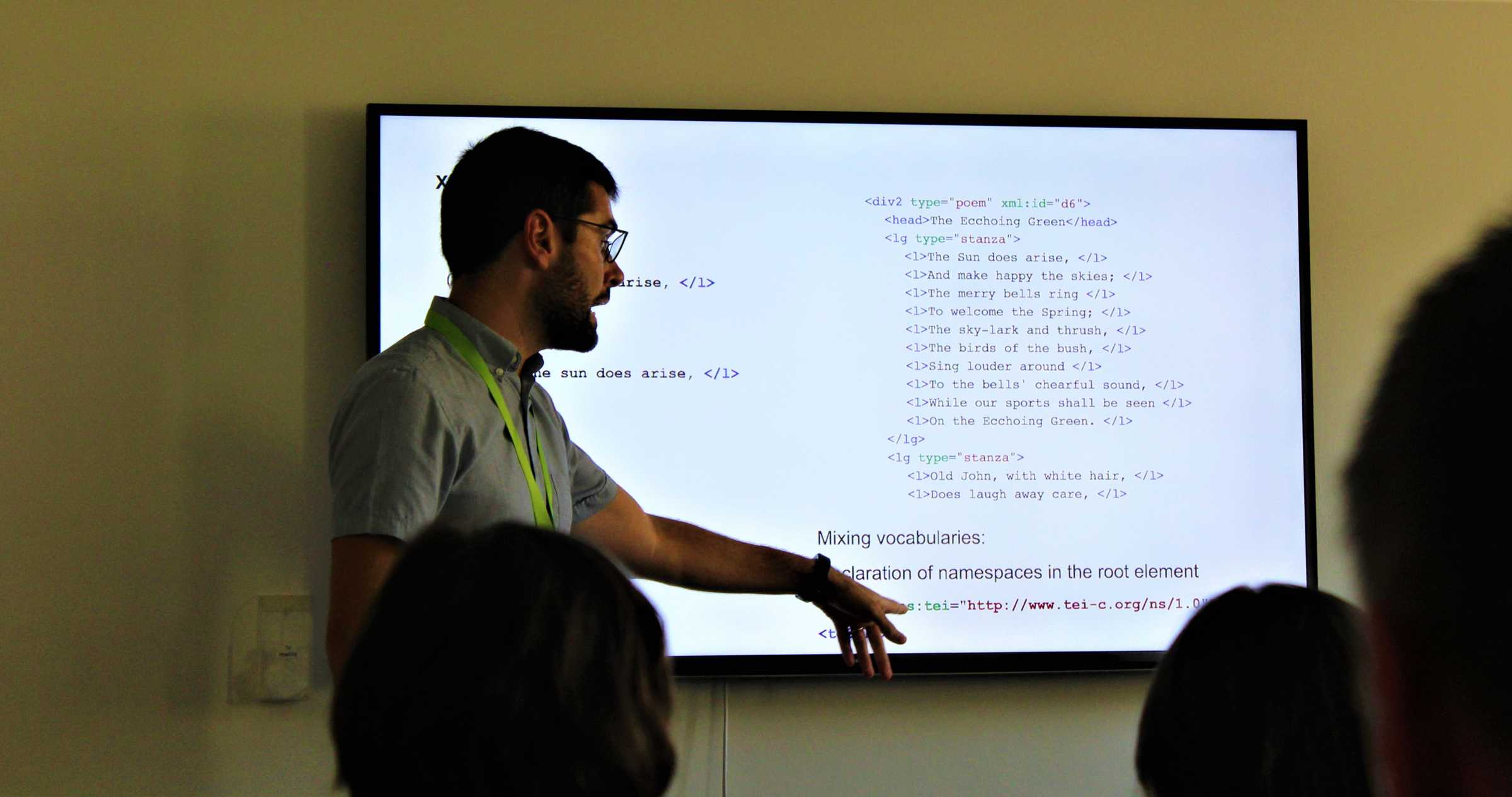 Workshop during Digital Humanities Summer School