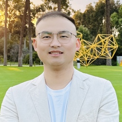 A portrait of postdoctoral Research Fellow, Fei He