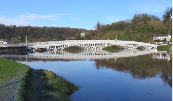 historic cast-iron bridge