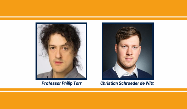 Prof Philip Torr And Christian Schroeder De Witt