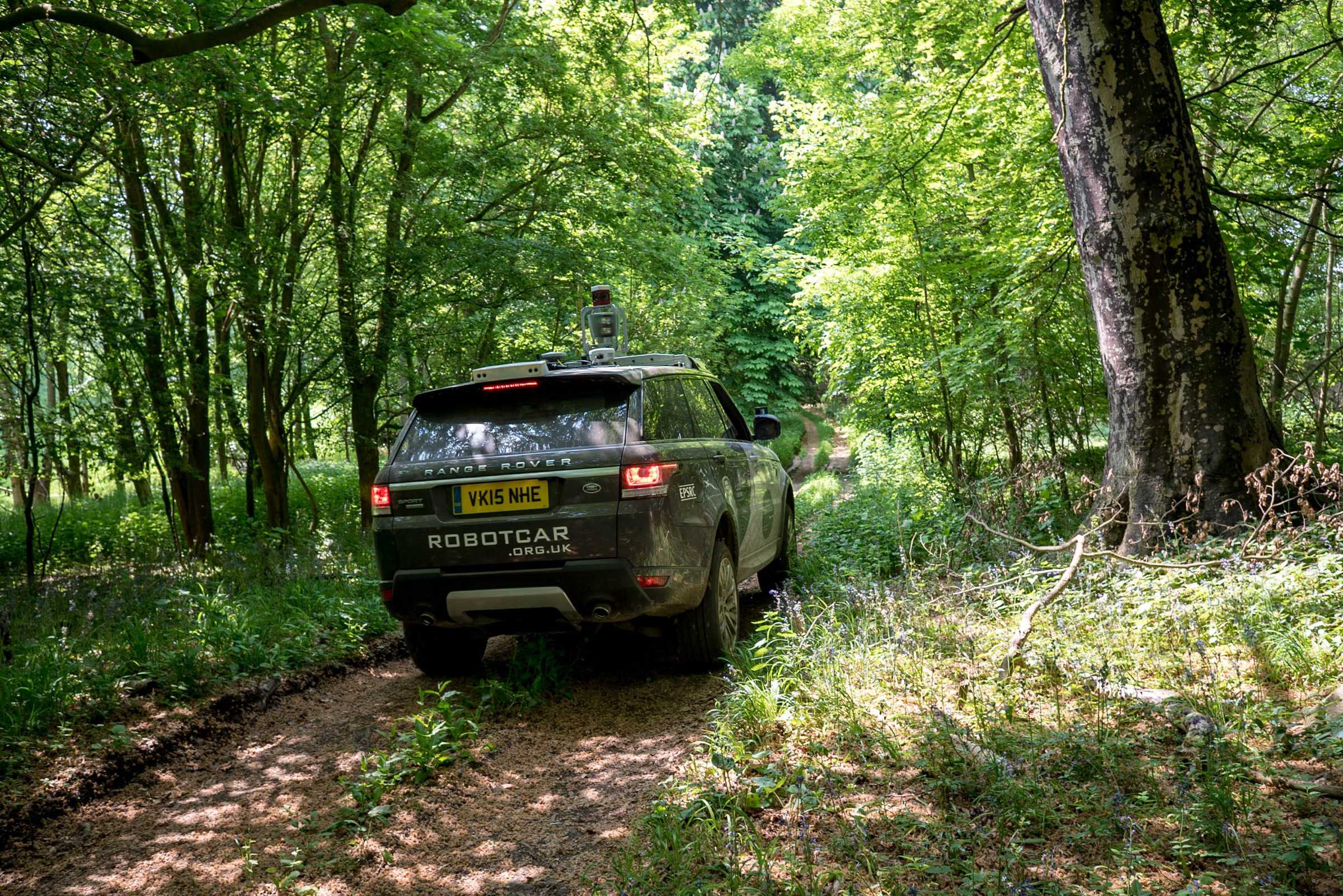 The Oxford Robotics Institute putting driverless cars to the test at Blenheim Palace in Oxfordshire