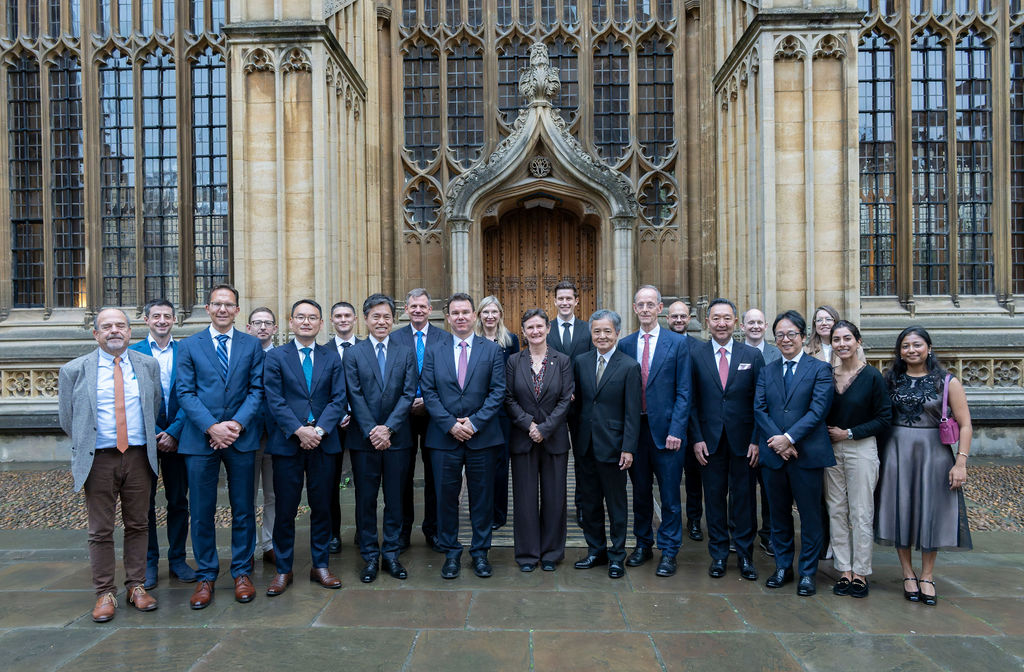 Oxford and Terumo launch six-year partnership event Group photo