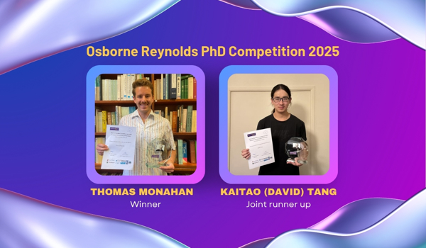 Oxford DPhils win accolades at Osborne Reynolds Day