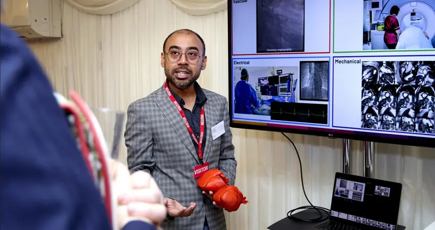 Dr Abhirup Banerjee showcases research at Royal Society Parliamentary Reception