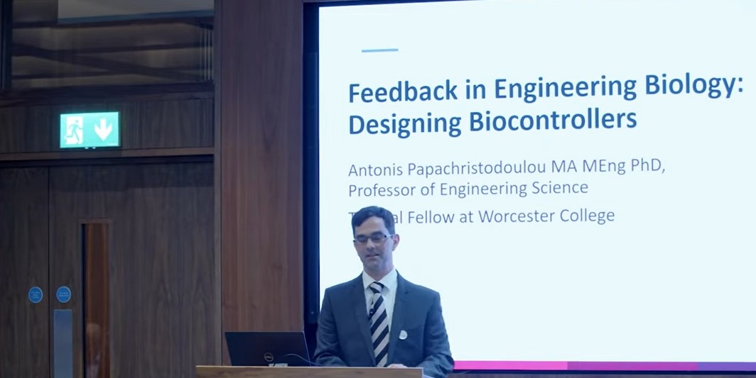 Professor Antonis Papachristodoulou ‘Designing Biocontrollers’  -  Lubbock Lecture