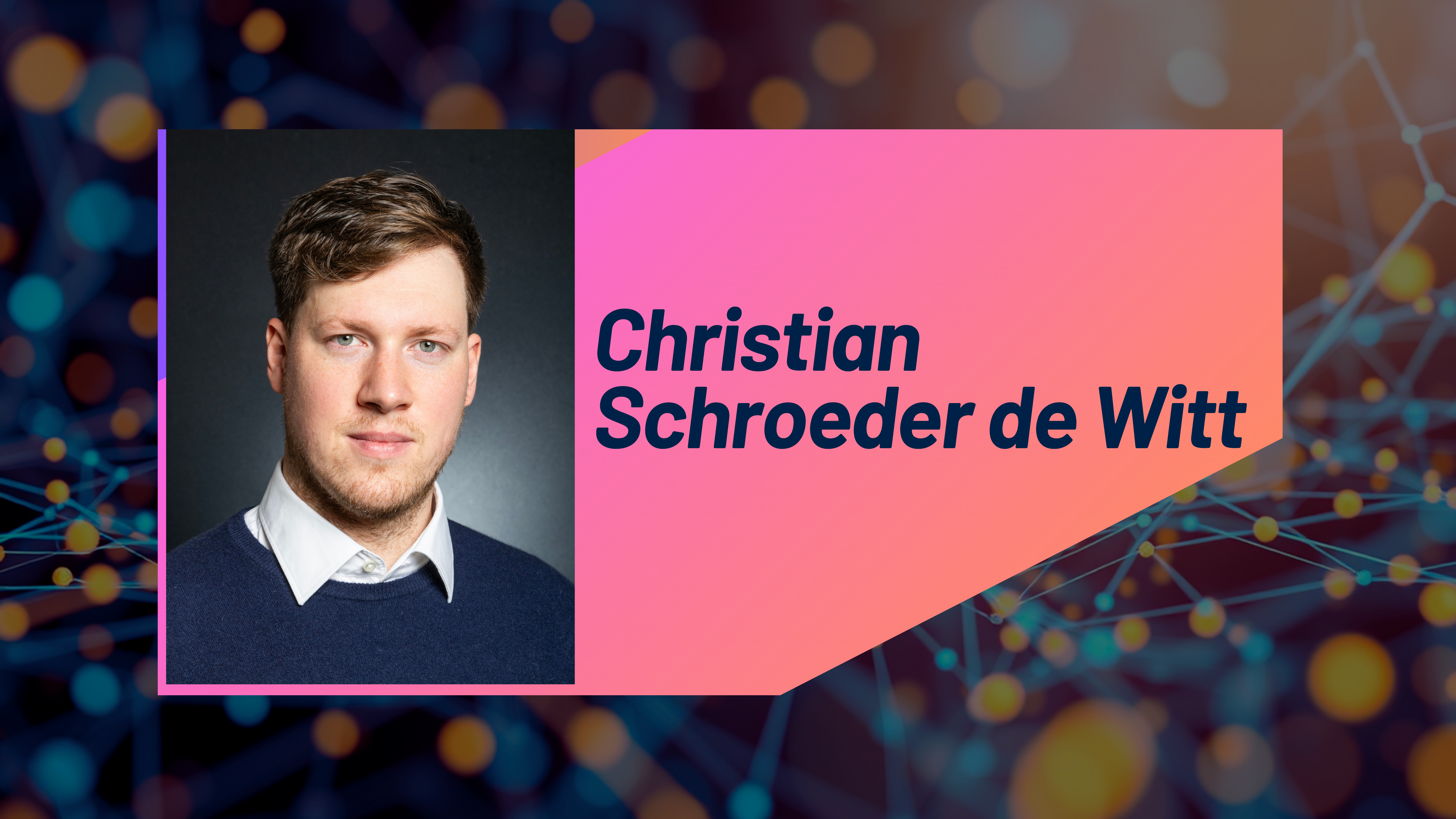 Christian Schroeder De Witt