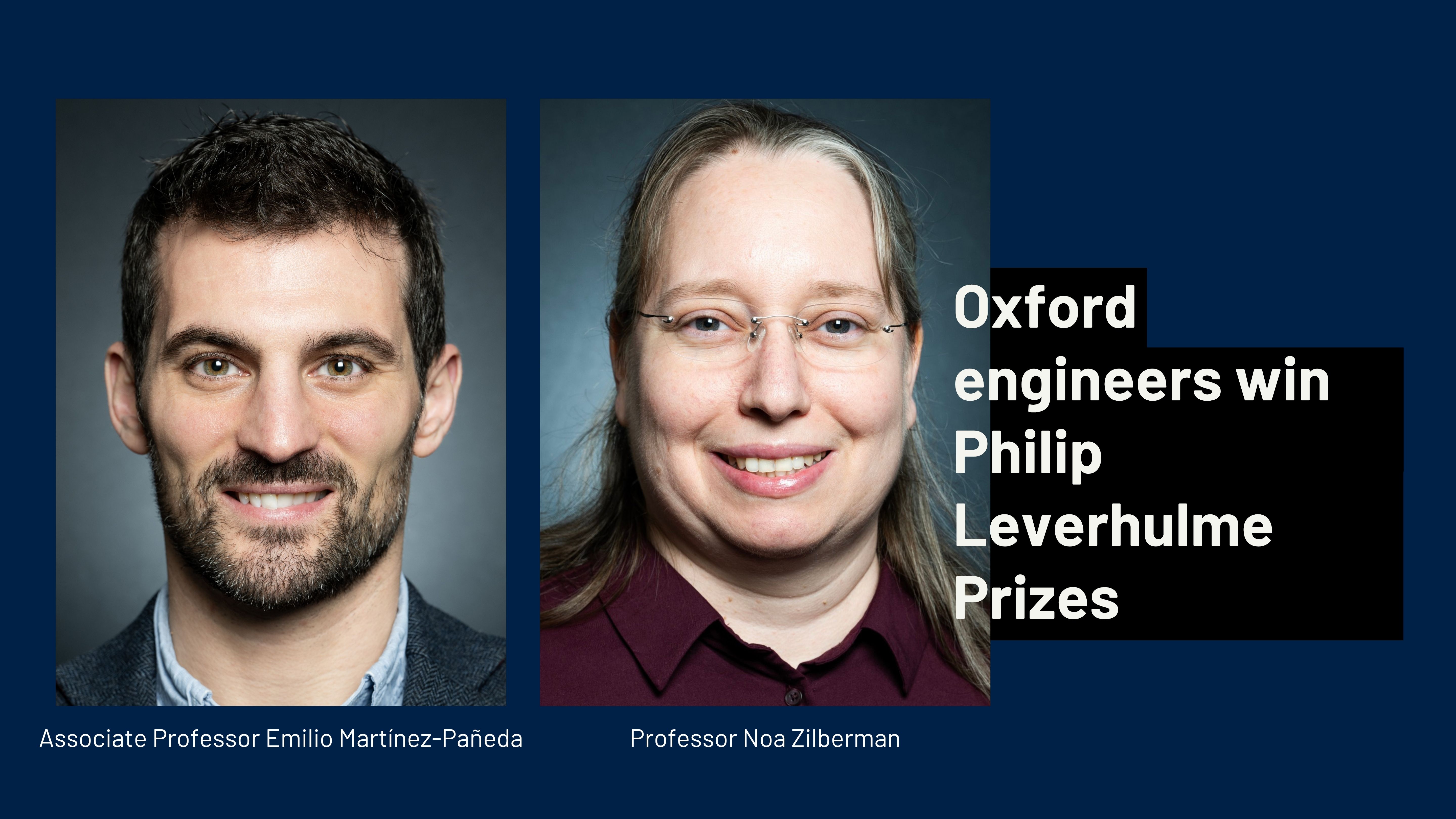 Associate Professor Emilio Martínez-Pañeda and Professor Noa Zilberman