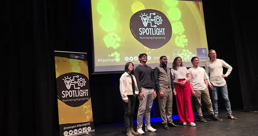 Researchers at the Spotlight Engineering public lecture, April 2024