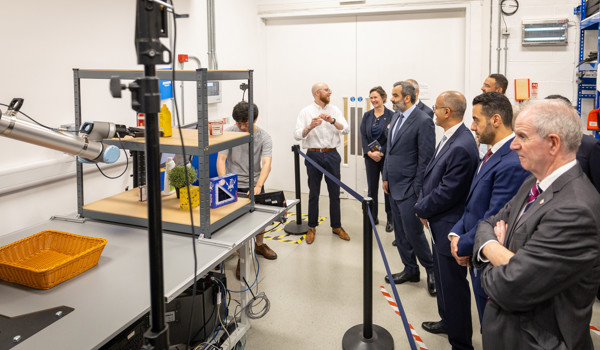 Ministerial visit highlights Oxford’s pioneering robotics research
