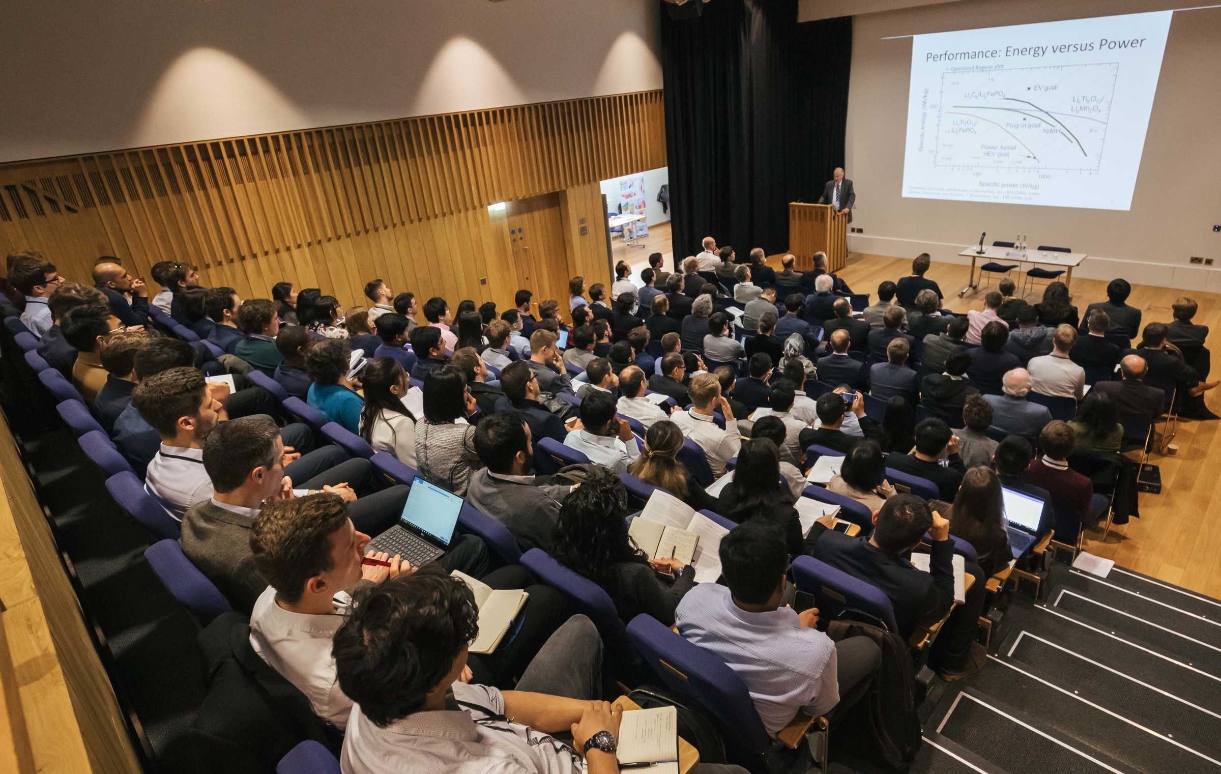 Delegates at the Oxford Battery Modelling Symposium 2019, Pembroke College