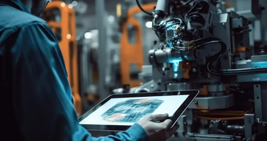 AI being used in factory