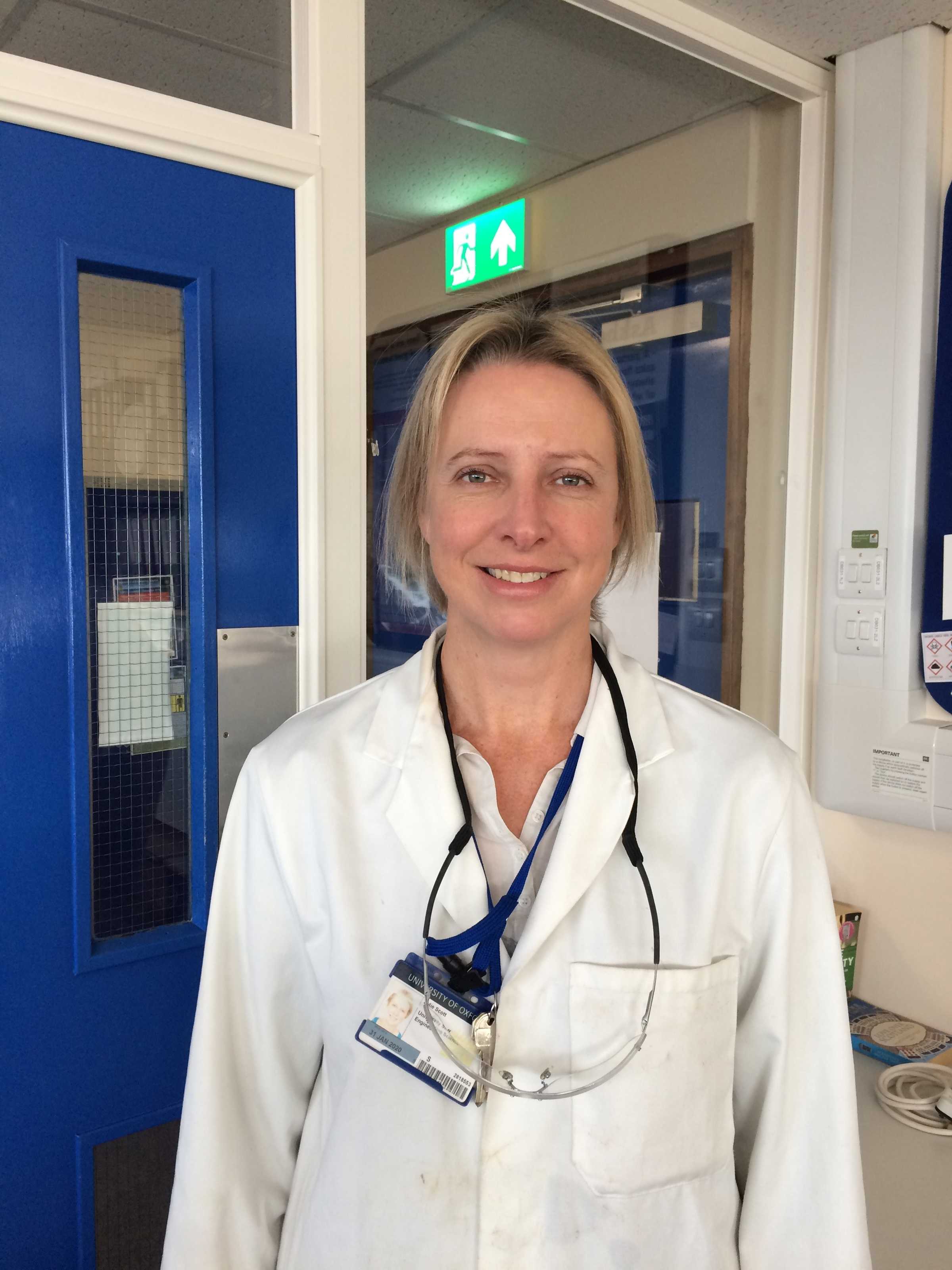 Julie Scott, Biological & Chemical Safety Officer