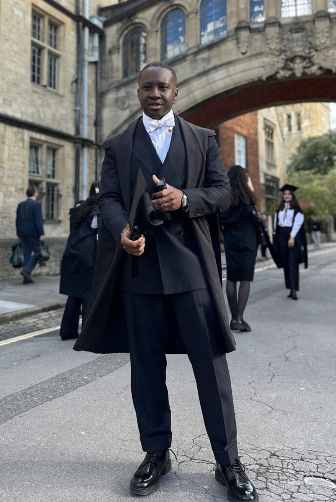 Bradley Poku-Amankwah in Oxford 
