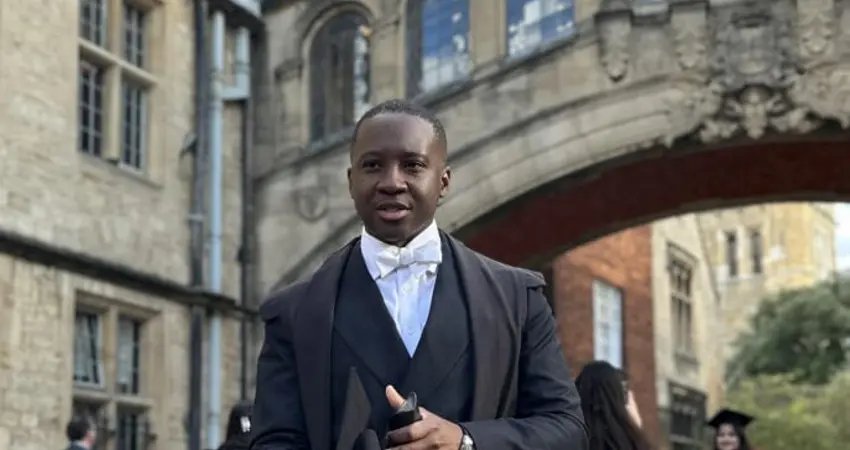 Bradley Poku-Amankwah in Oxford