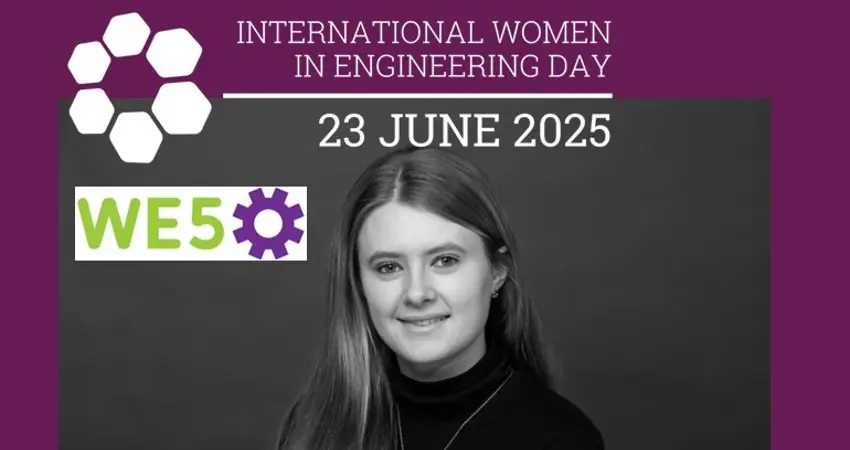 DPhil student Honora Driscoll recognised in the Women's Engineering Society's Top 50 Women in Engineering awards