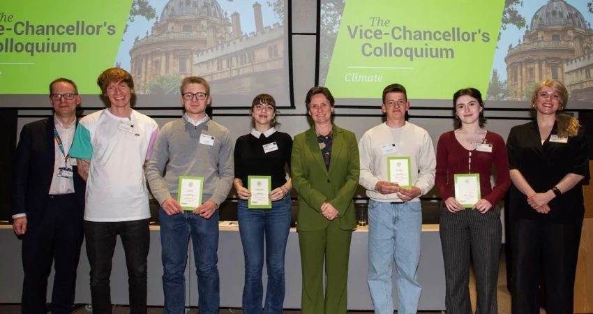 The first Vice-Chancellor’s Colloquium brought together 200 undergraduates and Oxford’s world-leading academics from across the humanities, social sciences and STEM subjects to tackle the global climate crisis.