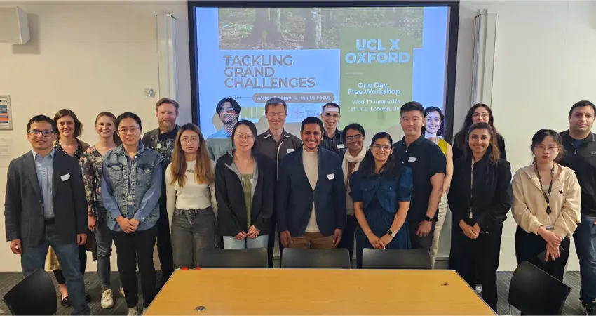 On 19 June, a group of Oxford’s Chemical Engineering DPhil students visited the Center for Nature-Inspired Chemical Engineering at UCL in London.