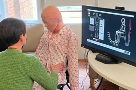 Occupational therapists from Oxfordshire County Council’s adult social care team are working with experts from the Oxford Robotics Institute and University College London, on innovative research which uses robots to take the place of a person being assessed