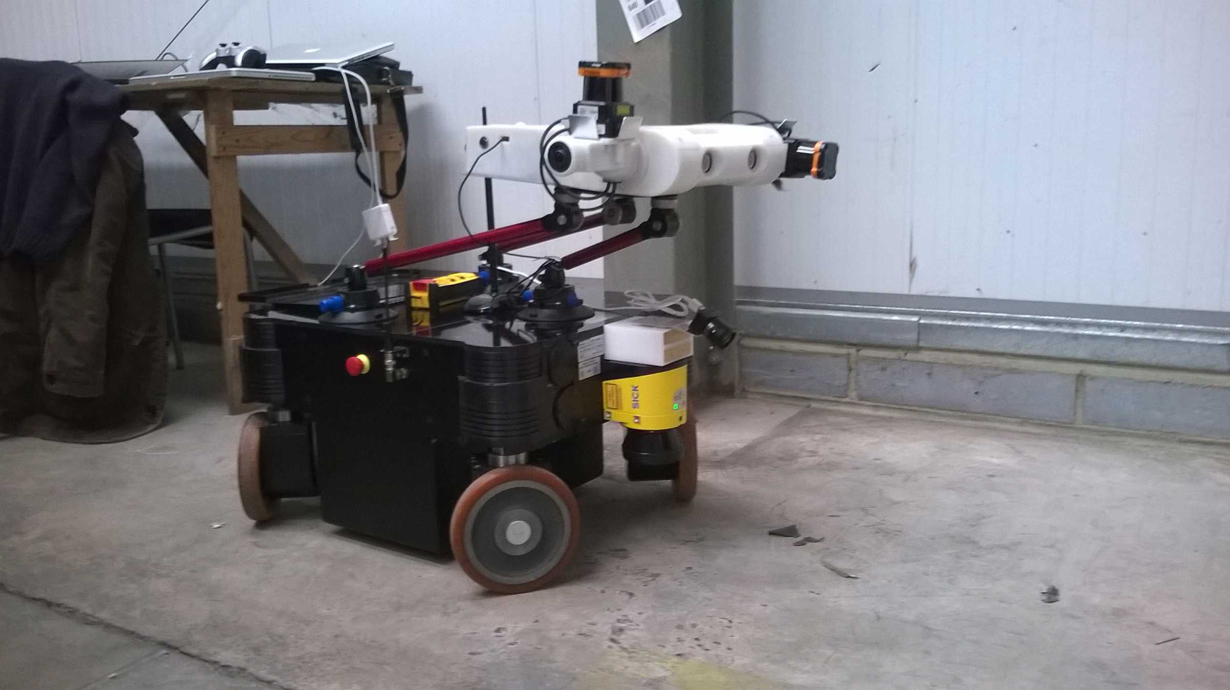 Neobotix Nabu robot. 