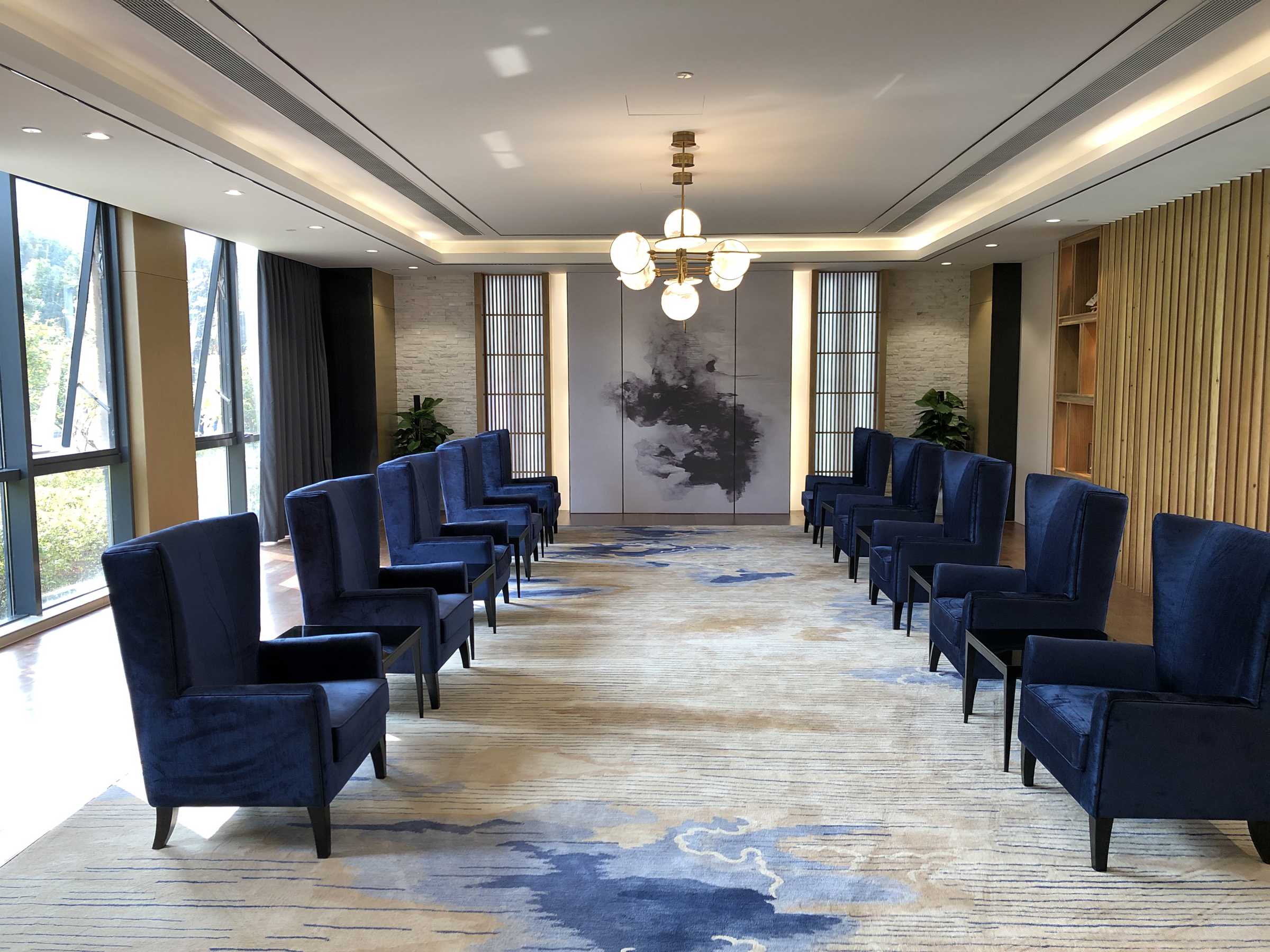 A room inside the Oxford-Suzhou Centre for Advanced Research, known as OSCAR,  in Suzhou Industrial Park (SIP) in eastern China