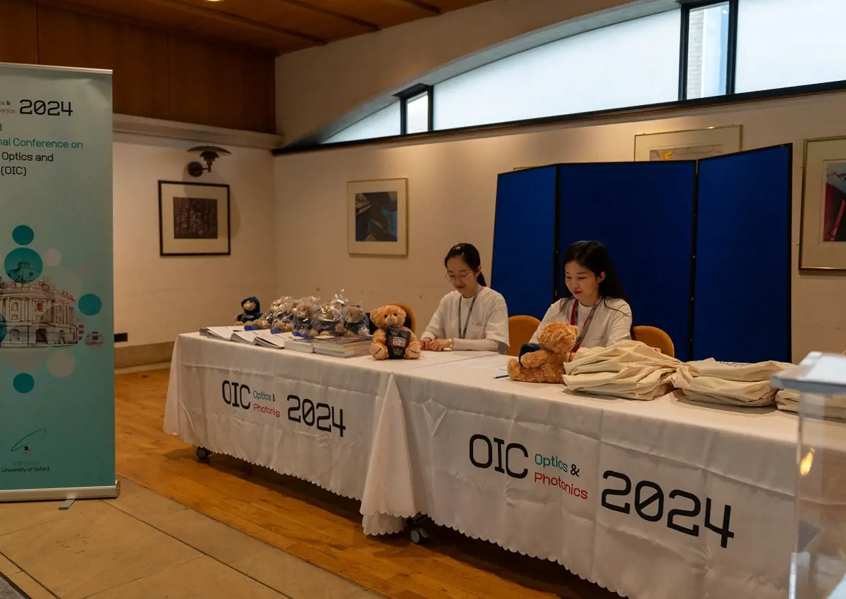 Oxford International Conference on Advanced Optics and Photonics stand
