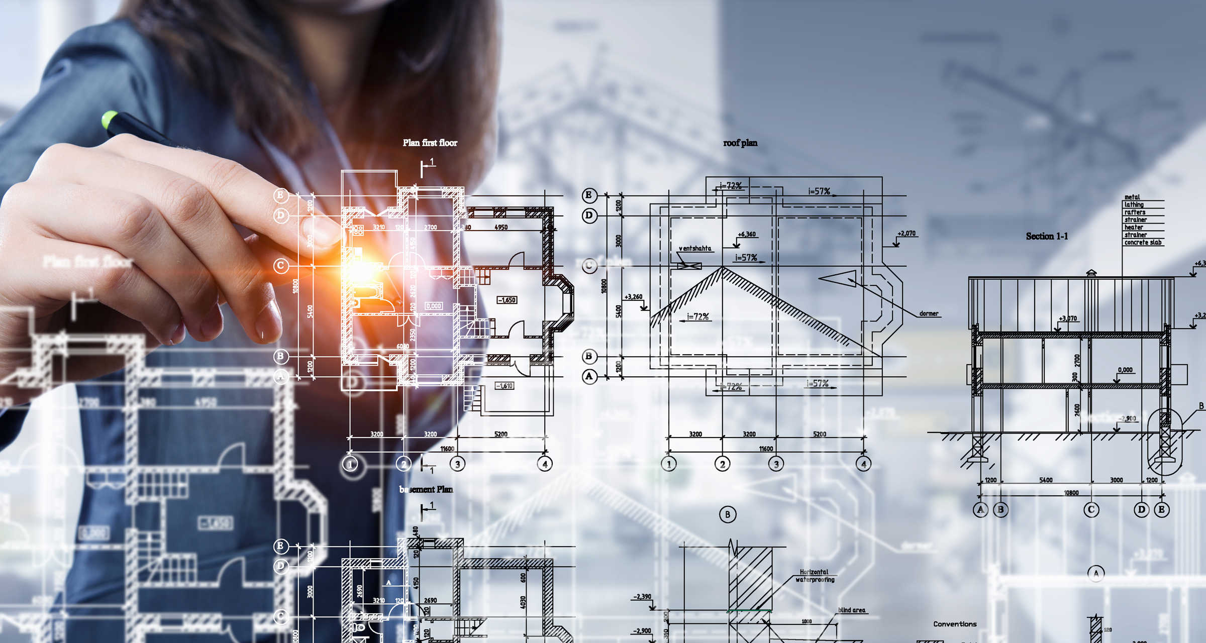 A female engineer at work in technology field