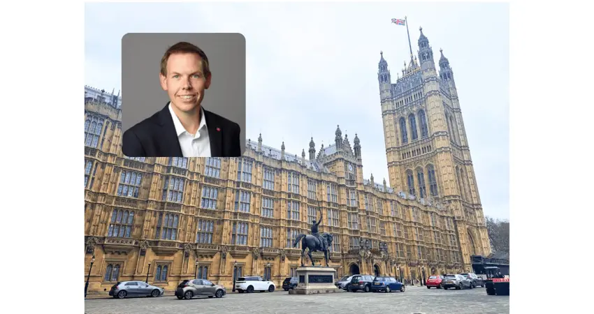 Professor Paul Shearing at the House of Lords
