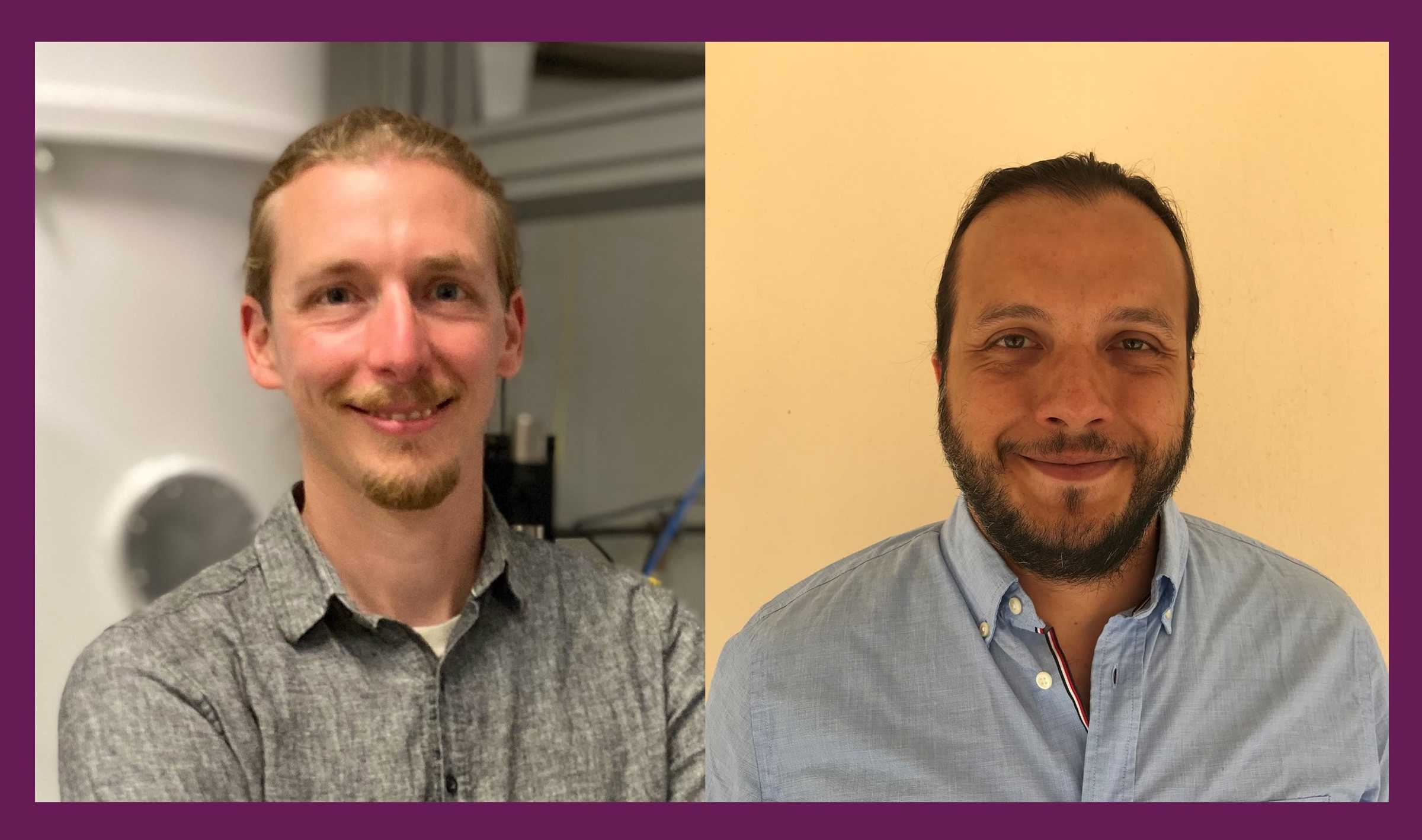 New Academics Dorian Gangloff and Konstantinos Kamnitsas