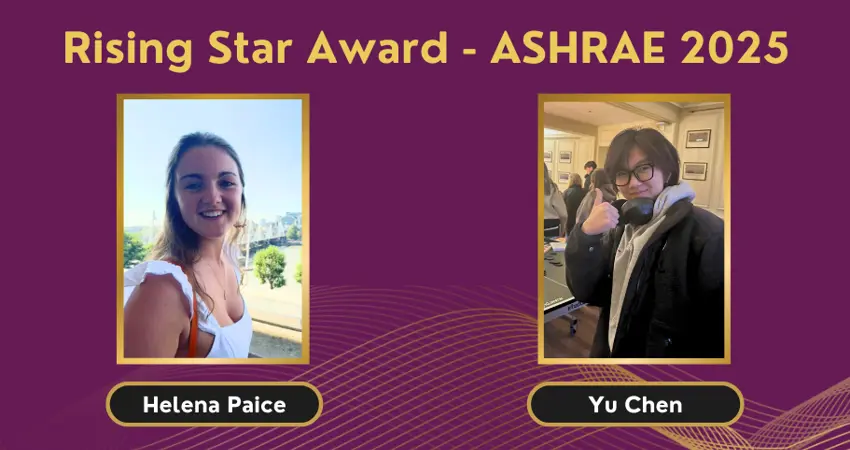 Rising Star Awardees ASHRAE 2025