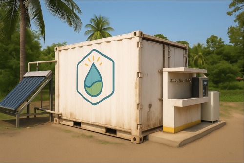 HYDECO - HYbrid DEsalination & COoling - system