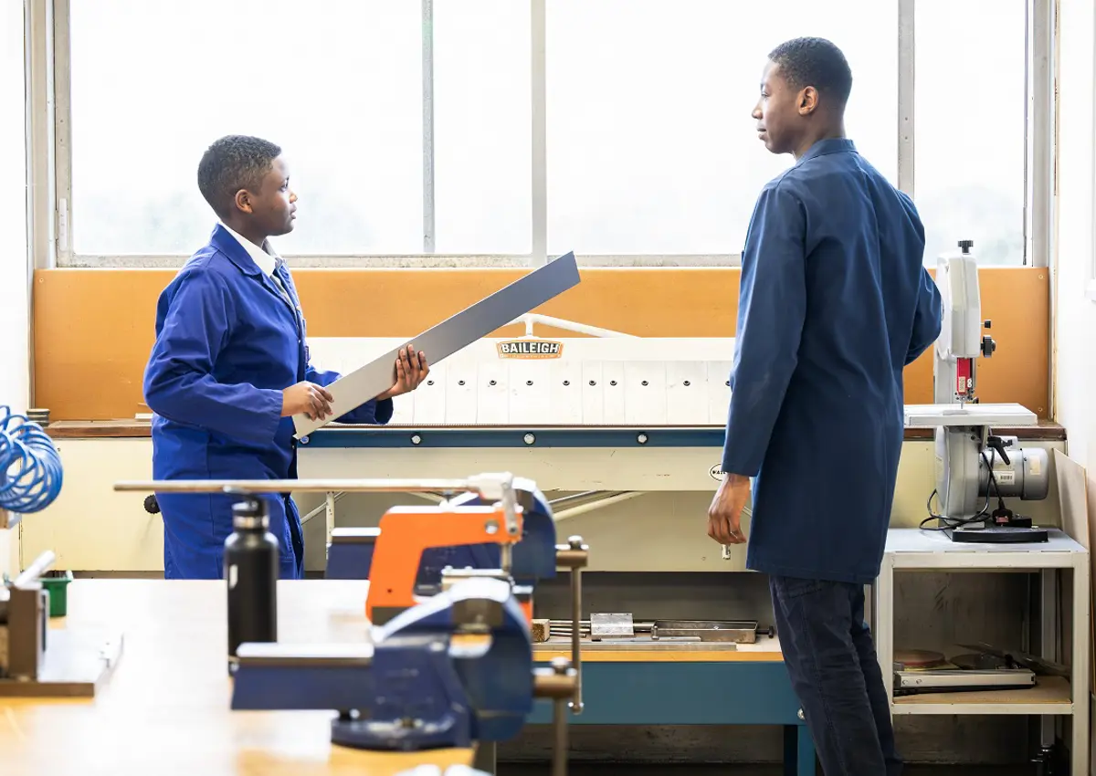 Year 10 students on Uncover Engineering outreach programme in 2024